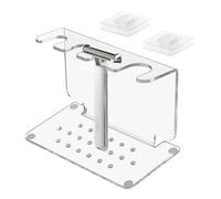 Generico Titolare del rasoio Visualizza stand per e pennelli di sicurezza | Spazio salvando lo shaver Support Organizer per il marito padre Famiglia lui fidanzato