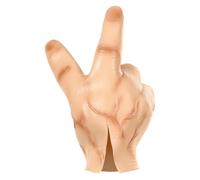 Genérico Toccare la testa divertente di Halloween | Segno di pace Testa completa Masque | Cosplay Cosplay Tirtil per il carnevale Halloween festa accessorio