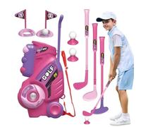 Generico Toddler Golf Set, Portable Golf Club Set, Sports Toy with Lightweight Clubs And Balls for Children Backyard Garden Lawn Indoor Home Training, Ideal Birthday Party Present for Kids