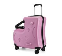 Generico Toddler Luggage Ride, 3 Digit Password Lock, Toddler Carry, Luggage Boys, Ride Luggage, 20 Inch Trolley Case, Carry Luggage, 20 Inch Trolley Case, Silent Wheels for Kids,