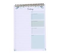 Generico ToDo List Notepad, Daily Checklist Notebook, 52-Sheet Task Organizer, Sturdy PlannerPad with Writable Layout, Portable Stationery for School Planning, Home Use & Time Management