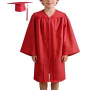 Generico Toga e Berretto per Laurea per Bambini,Completo per Laureato,Abbigliamento Cerimonia Laurea Bambini | per Cerimonia Banchetto Festa Bambine Evento Scolastico Foto
