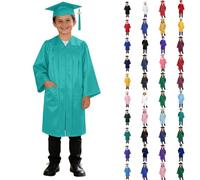 Generico Toga Laurea Bambino Cappello Abito Per Bambini Set Per Cerimonia Festa Costume Laurea Per Diplomi Con Nappina Travestimento Completi Per Cerimonia Diploma Asilo, Scuola Materna E Primaria