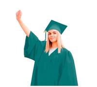 Generico Toga Laurea con Cappello con Ciondolo 2026 Donna Uomo Costume università Scuola Superiore Dottorato Master 6 colori Regalo
