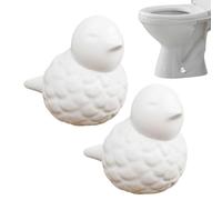 Generico Toilet Bolts Cover Ceramic Decorative Easy Install Caps