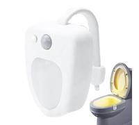 Generico Toilet Bowl Motion Sensor Light | LED Inside Color Change 16-Color Toilet Bowl Nightlight - Motion Sensor Activated Cool Stuff Bathroom For Dad Teen Boys Girls Men Women
