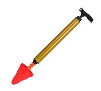 Generico Toilet Plunger | Powerful Rustproof Heavy Duty Anti-Slip Unclogger,Bathroom Air Drain Unclogger,for Home Dorm Hotel Apartment Kitchen