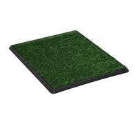 Generico Toilette Animali con Vassoio e Prato Finto Verde 64x51x3cm WC,2.04kg,170768