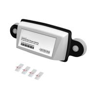 Generico Toll Pass Holder - Removable Mounting with Suction Cup | Pass Strip Replacement with UV-Blocking Design for Radar Detector, License Plate, Permit, Racing, Business, Car, Vehicle Accessories