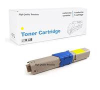 Generico Toner 44973533 Yellow da 1500 Copie【Outlet della Stampa】 Compatibile con Oki C301 dn, C321 dn / MC332 dn, MC342 dn, MC342 dnw