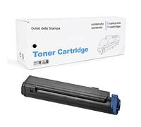 Generico Toner Sostituto con Oki 43979102 Nero 3500 Copie - Marca【Outlet della Stampa】 Compatibile con Oki B410 - B410d - B410dn - B430 - B440 - MB460 - MB470 - MB480