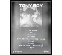 Generico Tony Boy Going Hard 1 Quadro Cornice nera 30x40cm