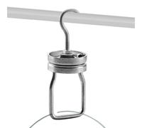 Generico Tool Shop Wall Hook - Heavy Duty Painting Spinner Hooks, Strong Suspension Paint Hanger | Metal Tool, Coating Accessory, Perfect For Indoor Outdoor Display Painting Workshop Garage Projects