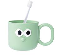 Generico Tooth Brushing Cups for Kids - 12.5x7.5cm Easy To Use Cartoon Large Diameter Mouthwash Cup | Easy To Fill with Water Bathroom Cup Drinking Cups Toothbrush Mugs for Kids Couples Friends Gift