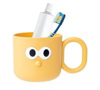 Generico Tooth Brushing Cups for Kids - 12.5x7.5cm Easy To Use Cartoon Large Diameter Mouthwash Cup | Easy To Fill with Water Bathroom Cup Drinking Cups Toothbrush Mugs for Kids Couples Friends Gift