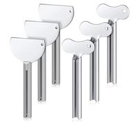 Generico Toothpaste Key Squeezer | Set of 6 Toothpaste Squeezer Dispenser - Toothpastes Roller Tool Hair Color Tube Dispenser Easy-to-Use8.5cm/3.34in