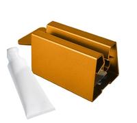 Generico Toothpaste Tube Wringer - Aluminum Toothpaste Squeezer Roller | ToothpasteTube Squeezer Metal Manual Rotary Dispenser 6.3x3.9x3.2cm Bathroom Organizer Space Saver Tool