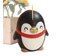 Generico Toothpick Holder Dispenser | Cute Penguin Semi-Automatic Storage Supplies | Decorative Toothpick Holders - for Kitchen Dining Living Room Travel Outdoor Camping Picnic Daily Party Holiday