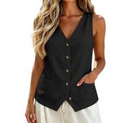 Generico Top Casual Elegante con Scollo a V, Ideale per Lavoro Maglietta Elegante Vacanze e Tempo Libero Colori Vari Disponibili Tagile XL