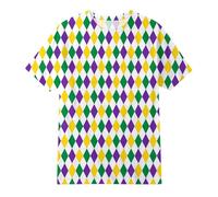 Generico Top Casual Ragazzo Morbida e Confortevole sulla Pelle Modello con Cappuccio Casual Versatile Maglietta Neon Tie Dye Hippie Maglietta Unisex Tinta Unita Colorata per Tempo Libero Scuola