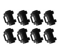 Generico Toppers per Rete di Sicurezza - Gancio per Recinzione Antirimbalzo, Punta per Protezione del Tubo | Set di di Ricambio per Attrezzature Fitness Universali con Gancio per Cinghie Integrato