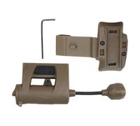 Genérico Torcia per casco, regolabile, 4 colori, luce per casco da moto, per escursionismo, corsa, camminata, moto, scooter