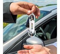 Generico Torcia Portachiavi,Torcia Ricaricabile A 7 Modalità | Piccola Da Campeggio Per Chiavi | per Esterno Campeggio Escursionismo Interruzione di Energia Notte Adulti Bambini