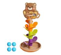 Genérico Torre Di Palle | Giocattolo Interattivo Di Traccia E Impilamento Con Marmi - Gioco Interattivo Di Tracce E Torre con Rampe Educative per Ragazzi E Ragazze