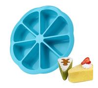 Generico Torta Di Silicone, Padelle Di Torta In Silicone Per La Cottura | Stampo Antiaderente Per La Produzione Di Torte,Presenza Di Mais Che La Muffa A 8 Cavità, Tesi Di Focaccia Per Mousse Di Pane