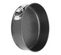 Generico Torta rotonda in acciaio al carbonio con fondo smontabile antiaderente per mousse cheesecake e cottura fai-da-te Teglia trasferimento termico principianti