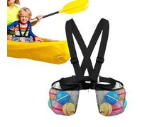 Generico Tote bag di spiaggia, borse a maglie BACCA BACKPACK MESH,Robuste provviste nuoto per le vacanze con fibbia la danza sportiva