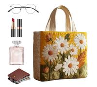 Generico Tote Bag - Large Capacity Quilted Shoulder Handbag, Lightweight Design with Spacious Compartments, Secure Zipper Closure for Daily Essentials, Ideal for Commute Workplace Shopping Date Party