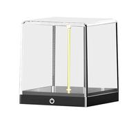 Generico Touch Night Lamp, Rechargeable Magnetic Table Lights, Portable Multifunctional Light, Ideal for Home Studio Travel, Reading, Nightstand, Decorative Use 4.02x3.7x3.7 Inch