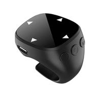 Generico Touch Scrollring - Anello di controllo smartphone wireless | Gadget tecnologico portatile per lezioni in streaming live di intrattenimento lavoro foto management leggi musica ascolto di viagg