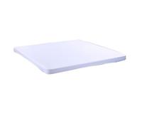 Generico Tovaglietta Quadrata | Copritavolo Elastico - Tovaglia Decorativa Quadrata 86x86 Cm per Matrimonio Pranzo Picnic Festa Cucina Campeggio Soggiorno