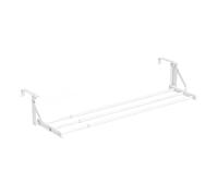 Generico Towel Drying Rack - Extendable Radiator Hanger Bar, Strong Telescopic Storage Holder, Wall Space Saving Organizer For Home Dormitory Apartment Restaurant Clothes Coat Robe Hat Grocery Use