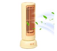 Generico Tower Fan - ABS 10x10x26cm | Bedroom Oscillating Fan, 3-Speed Ventilator | Portable Cooling Appliance For Home Outdoor Nursery Living Dorm Room Camping Car Kitchen Basement Garage