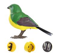 Generico Toy Bird - Desktop Realistic Talking Electronic Pet For Sensory Play | Interactive Animated Avian With Voice Recording & Playback For, Birthday And Room Decor