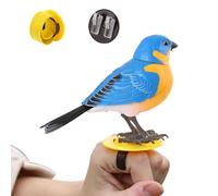 Generico Toy Bird - Realistic Talking Pet, Electronic Sensory Game, Animated Chirping Statue, Interactive Learning Device, Kindergarten Play Supplies, Small Colorful Model For Birthday Room