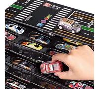 Generico Toy Cars - Vehicle Models for Boys and Girls, Pull Back Cars, Authentic Mini Vehicles, Fun Play, Educational Learning, Toy Set Accessory for Party Home Decor Desktop Nursery 14.76in