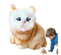 Generico Toy - Interactive Talking Meow for Kids and Pets, Fun Educational Kitten per l'apprendimento precoce e l'intrattenimento | Figurina per gatti creativi, toying sound meo
