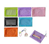 Generico Toy Storage Bags With Zipper | 25x18cm Stationery Bag,Aesthetic Reusable Waterproof Pouch | Schoolbags & Backpacks With Rainbow Pendant For Students Teens Adults Women Travel College