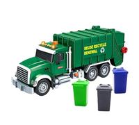 Generico Toy Tow, Truck Logging, Heavy-duty Build Functional Winch Friction Powered Three Bins Realistic Design Sound Effects, Truck Toy for Birthday, Thanksgiving, Christmas