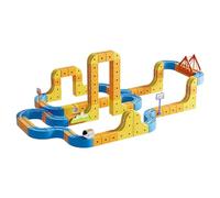 Generico Toy Trains - Flexible Railway Tracks, Creative Model Kit, Easy Together Assembly, Magnetically Connected Engines, Educational Play, STEM Learning Game for Young Boys Girls and Friends