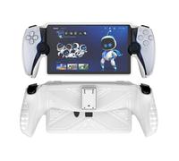 Generico TPU Custodia protettiva per PS 5-Portatile Console di gioco del basamento del sacchetto Shock-Proof, resistente alla polvere leggero PS5 Accessori coperchio di protezione (Bianco)
