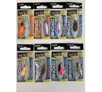 Generico Trabucco Rapture Set di 8 Spoon 2 da 4gr, 2 da 3gr, 2 da 2,5gr, 2 da 2gr da Trota Lago Spinning