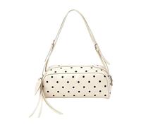 Generico Tracolla Donna Tote In Pelle PU Con Pois