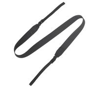 Generico Tracolla Regolabile per Fotocamera in Nylon Antiscivolo Cinghia Riduzione Carico Spalle per Fotografi Tracolla Portatile Nera Adatta a Diverse Altezze