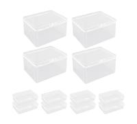 Generico Trading Card Storage Box, Dustproof Protective Case, Baseball Card Storage, Stackable Cards Organizer Box for Home Living Room Collection Display Birthday Parties 4.33x2.95in