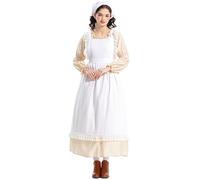 Generico Tradizionale Dirndl Donna Abito Bavarese Moderno Vestiti Oktoberfest Signore Costume Abiti Lunghi Sexy Beer Bavarian Women's Dress Vestito Elegante E Perfetto
